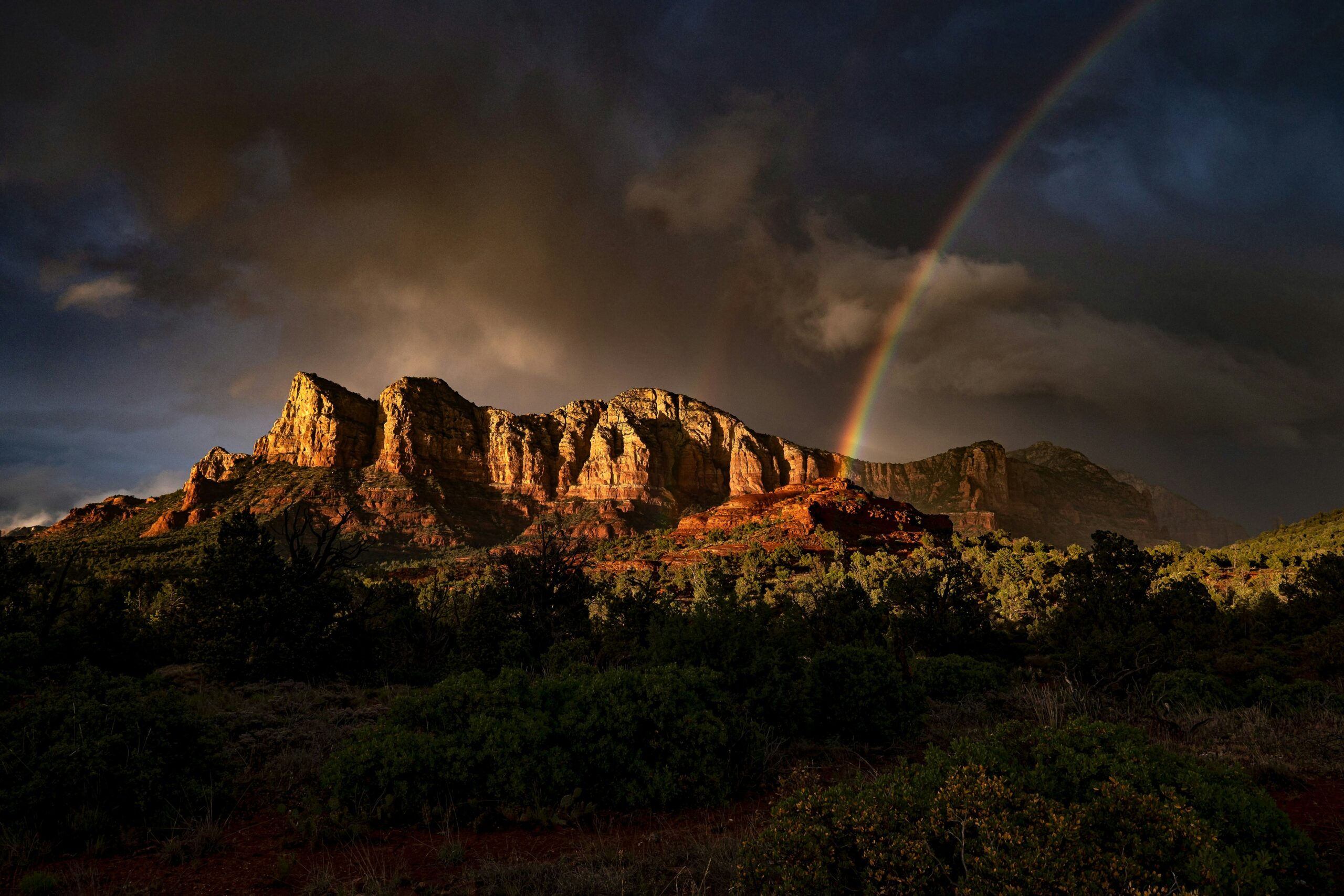 Sedona red rock landscape