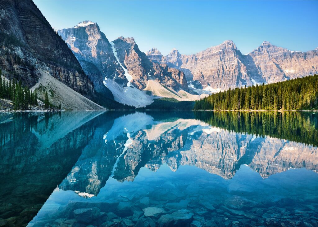 Lake Louise in Banff with turquoise waters and peaks, a gem for value adventure travel 2025.