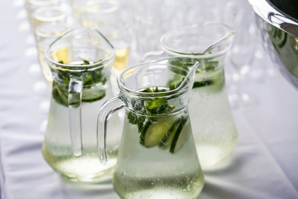 Spring picnic cucumber cooler 2025