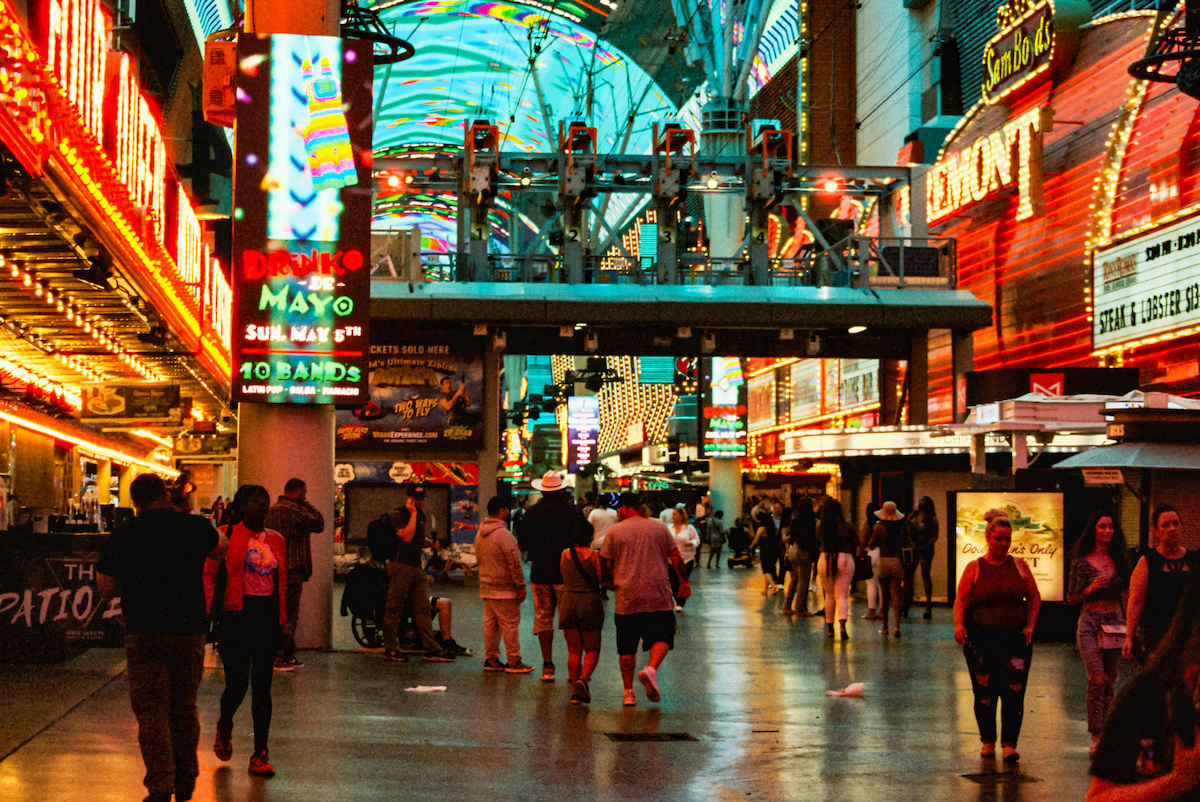 Fremont Street Experience Las Vegas neon canopy